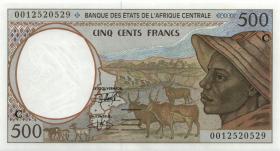 Zentral-Afrikanische-Staaten / Central African States P.101Cg 500 Francs 2000 (1) 