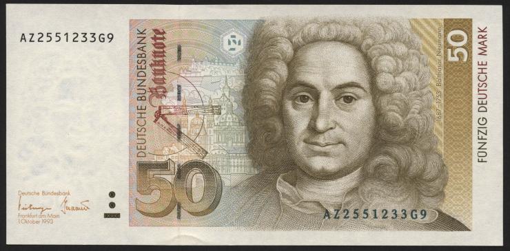 R.305a 50 Deutsche Mark 1993 AZ (1) 