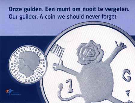 Niederlande 1 Gulden 2001 
