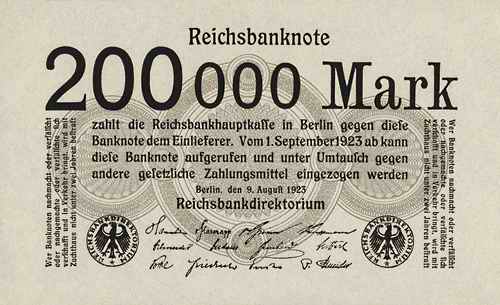 R.099b: 200.000 Mark 1923 (1) 