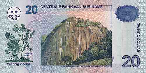 Surinam / Suriname P.159 20 Dollars 2004 (1) 