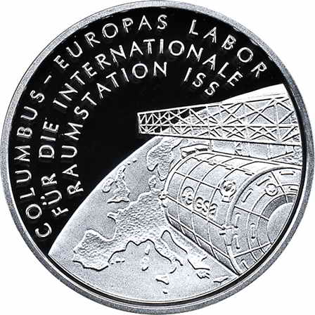 Deutschland 10 Euro 2004 Internat. Raumstation PP 