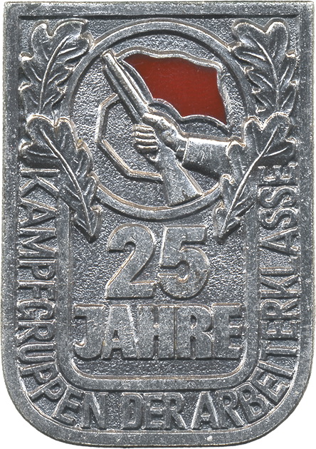 Jubiläumsabzeichen 25 Jahre Kampfgruppen 