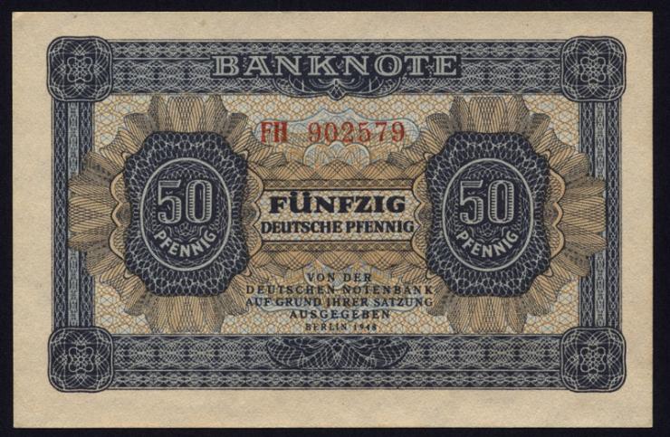 R.339b: 50 Pfennig 1948  Serie FH (1) 