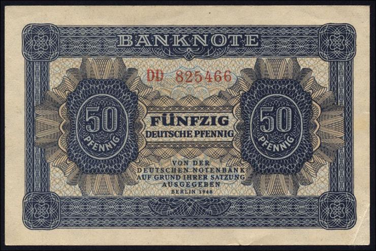 R.339b: 50 Pfennig 1948 Serie DD (1-) 
