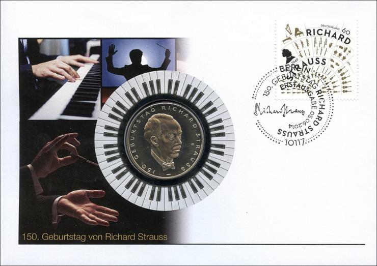 A-1065 • 150. Geburtstag Richard Strauss 