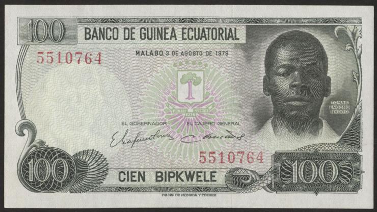 Äquatorial-Guinea P.14 100 Bipkwele 1979 (1) 