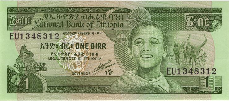 Äthiopien / Ethiopia P.41b 1 Birr (1991) (1) 