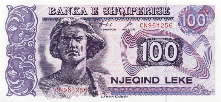 Albanien / Albania P.55b 100 Leke 1994 (1) 
