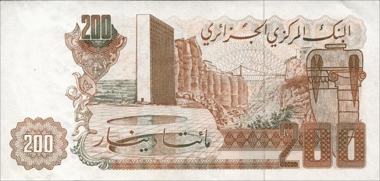 Algerien / Algeria P.135 200 Dinars (1983) (1) 