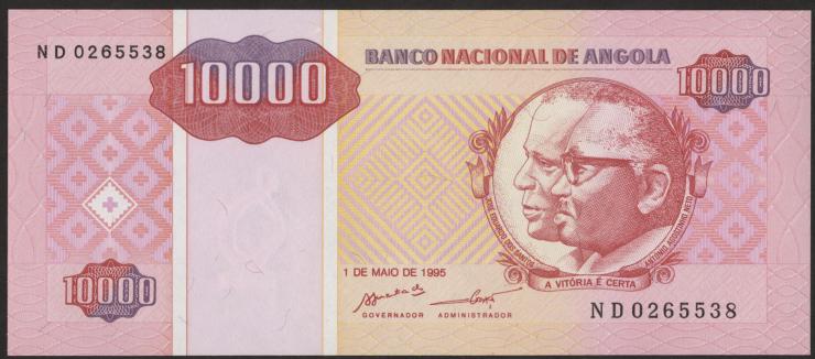 Angola P.137 10.000 Kwanzas 1995 (1) 
