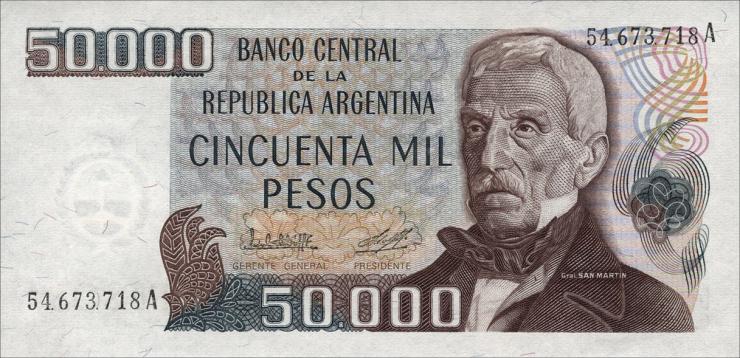 Argentinien / Argentina P.307 50000 Pesos (1979-83) (1) 
