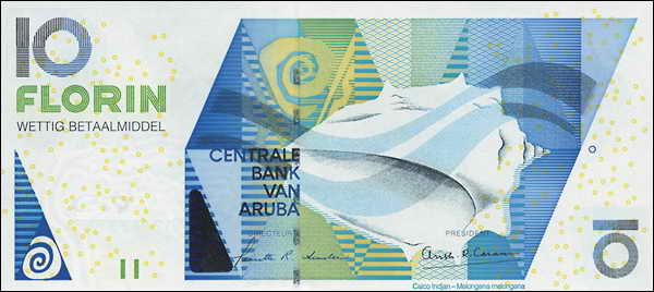 Aruba P.16a 10 Florin 2003 (1) 