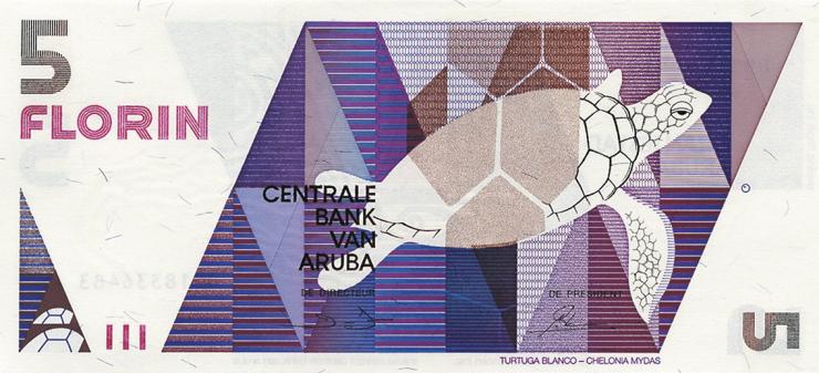 Aruba P.06 5 Florin 1990 (1) 
