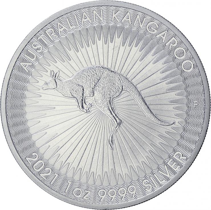 Australien Silber-Unze 2021 Känguruh 