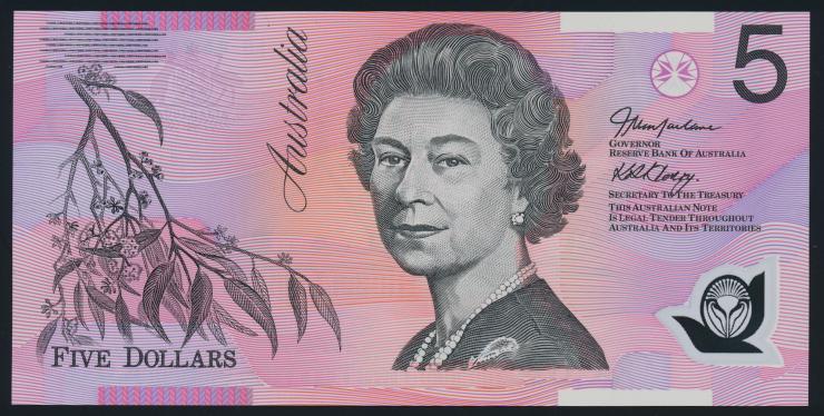 Australien / Australia P.57c 5 Dollars (20)05 Polymer (1) 