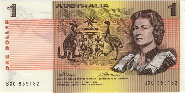 Australien / Australia P.42a 1 Dollar (1979) (1) 