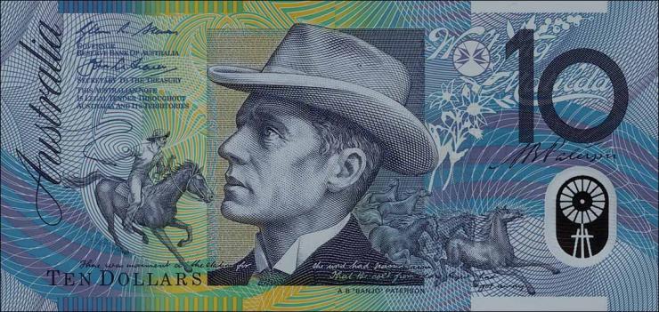 Australien / Australia P.58g 10 Dollars 2015 Polymer (1) 