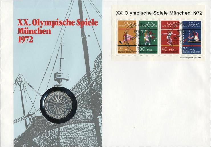 B-0002.b • Olymp. Spiele München 1972 >München 