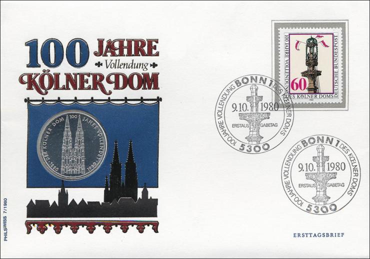 B-0026 • Kölner Dom - 100 Jahre Vollendung 