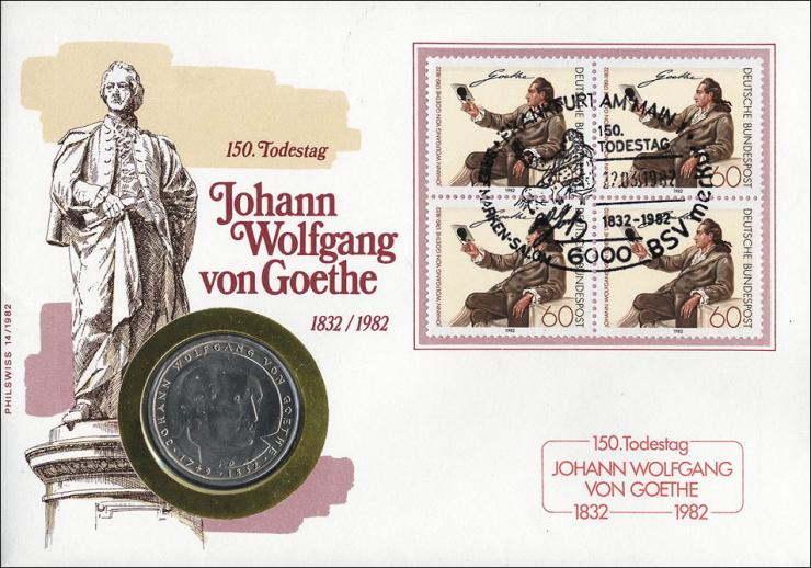 B-0030 • Goethe - 150.Todestag 