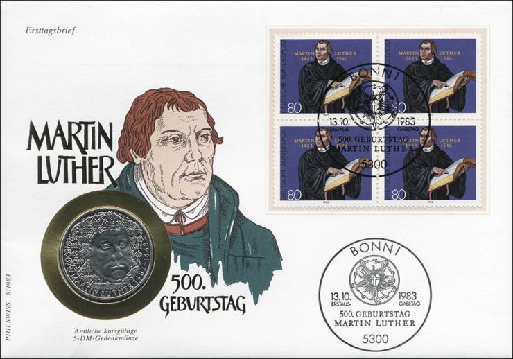 B-0043 • Martin Luther - 500.Geburtstag 