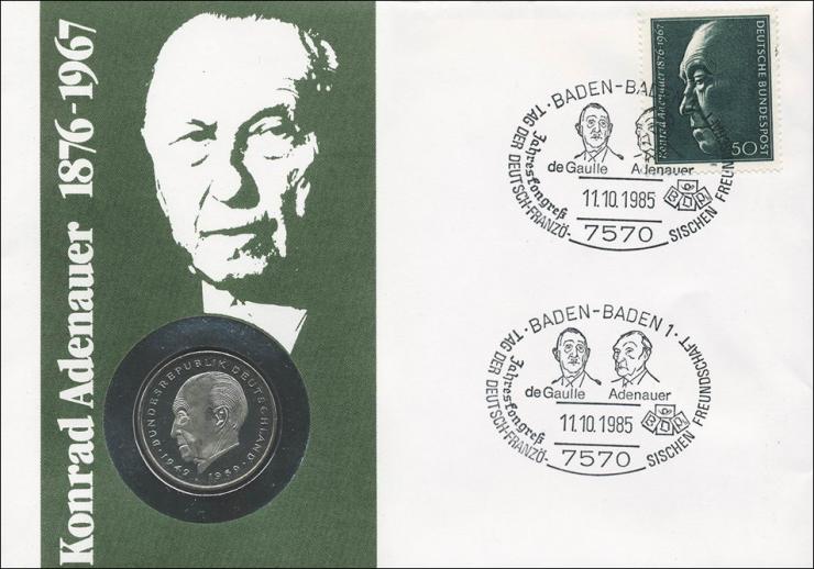 B-0069 • Konrad Adenauer 1876-1967 