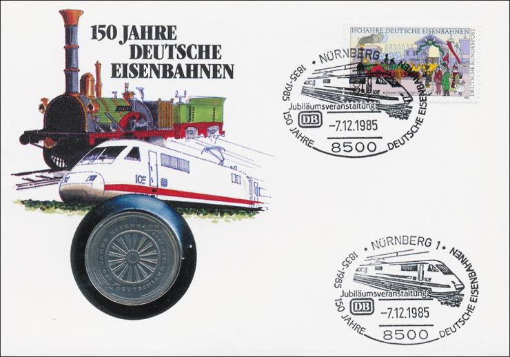B-0080.d • 150 Jahre Eisenbahn >Nürnberg< 