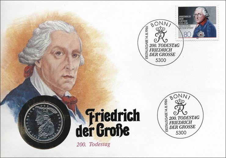 B-0099 • Friedrich d. Große, 200.Todestag 