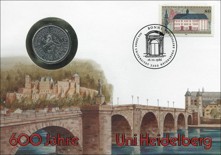 B-0109 • Universität Heidelberg, 600 Jahre 