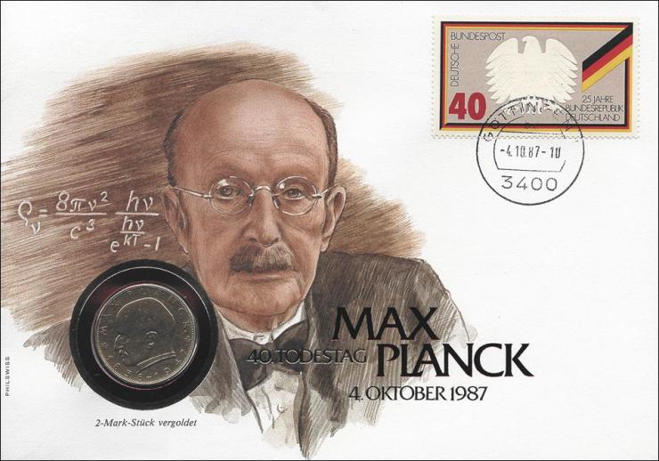 B-0152 • Max Planck - 40. Todestag 