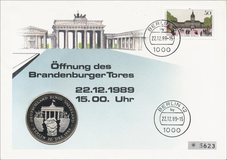 B-0293.b • Öffnung Brandenburger Tor >50 Pf.< 