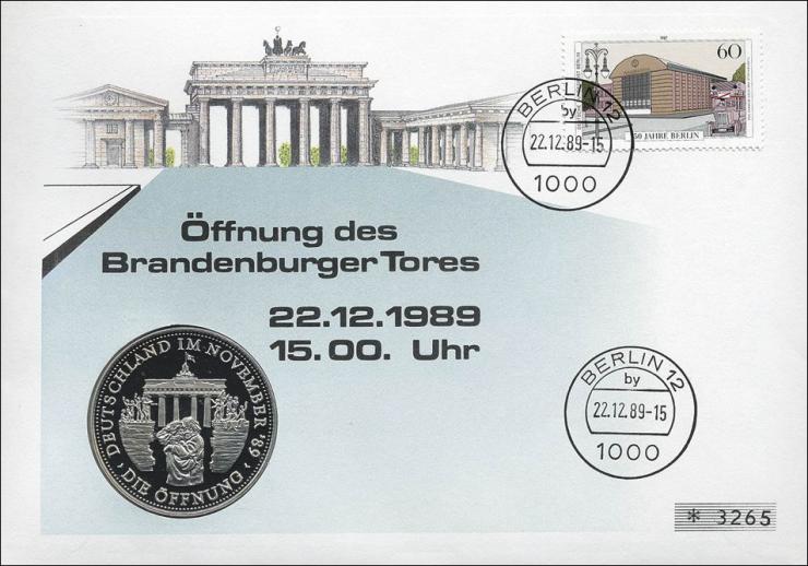 B-0293.c • Öffnung Brandenburger Tor >60 Pf.< 