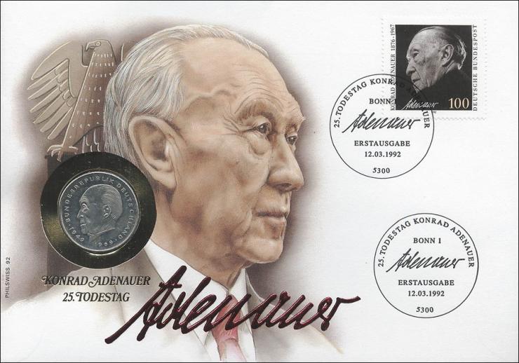 B-0487 • Konrad Adenauer - 25.Todestag 