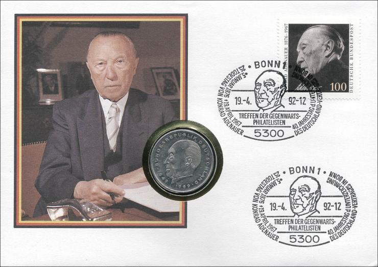 B-0501 • Konrad Adenauer - 25. Todestag 