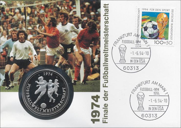 B-0744 • 1974 Finale der Fußball WM 