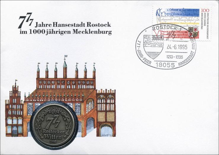 B-0850 • 777 Jahre Hansestadt Rostock 