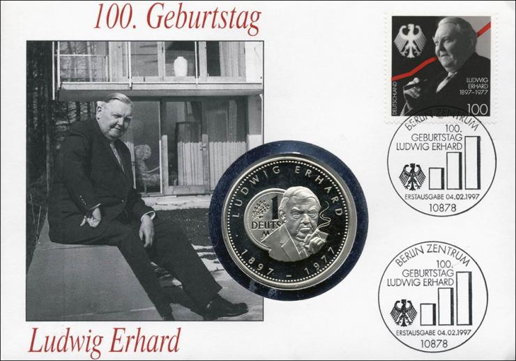 B-1009 • 100. Geburtstag Ludwig Erhard 