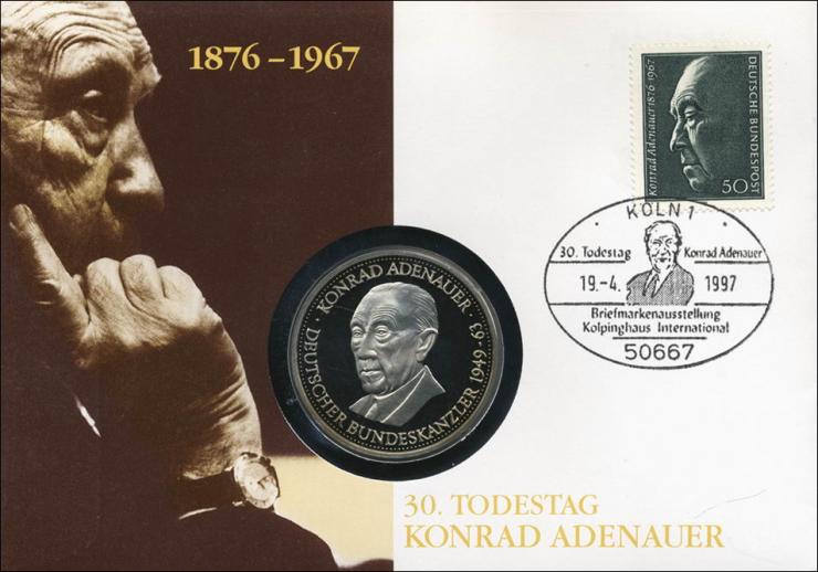 B-1036 • Konrad Adenauer - 30. Todestag 