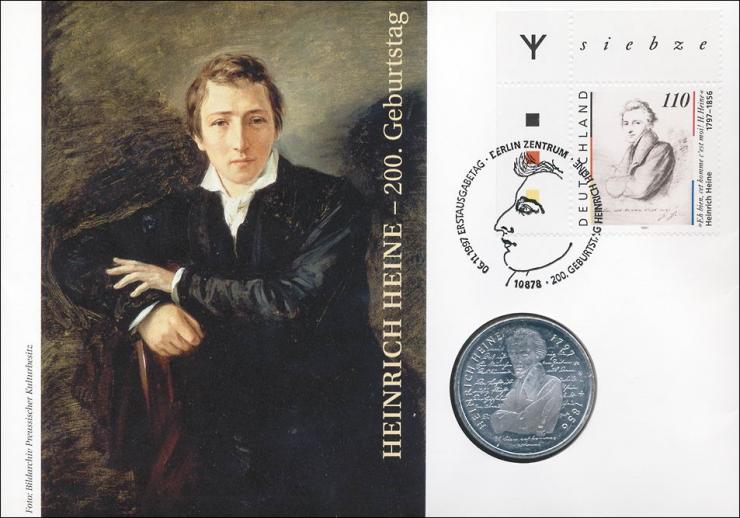 B-1088.b • Heinrich Heine >Erstausgabe mit Rune< 