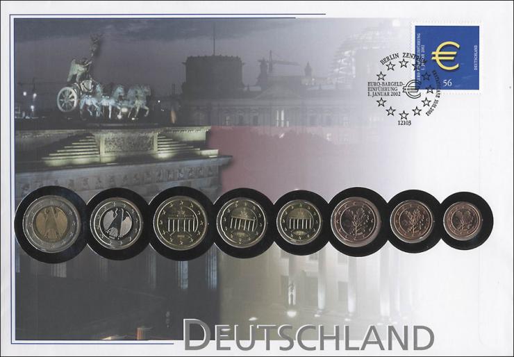 B-1421 • Deutschland > Euro-Einführung 