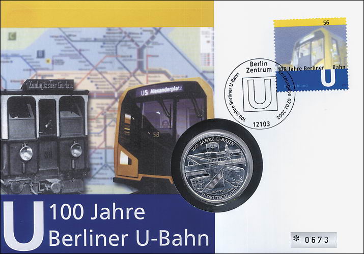 B-1435 • 100 Jahre Berliner U-Bahn 