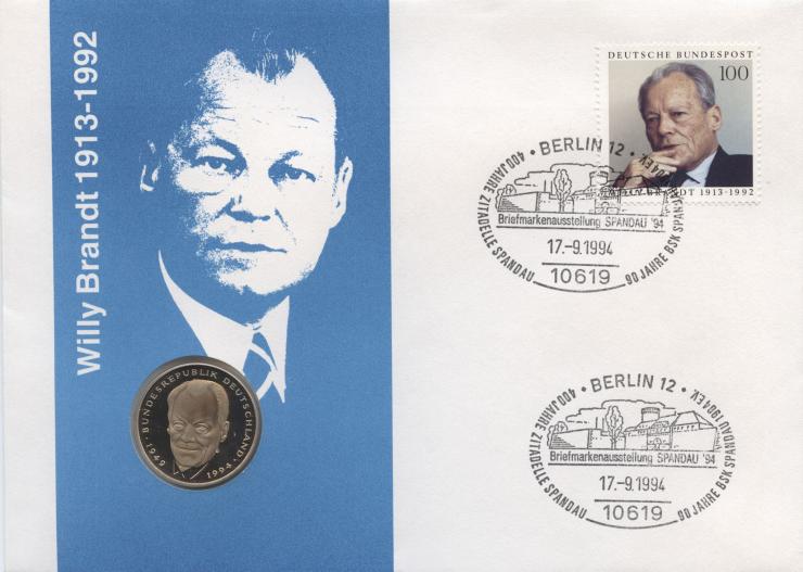 B-0782.b • Willy Brandt 1913 - 1992 > PP-Ausgabe 
