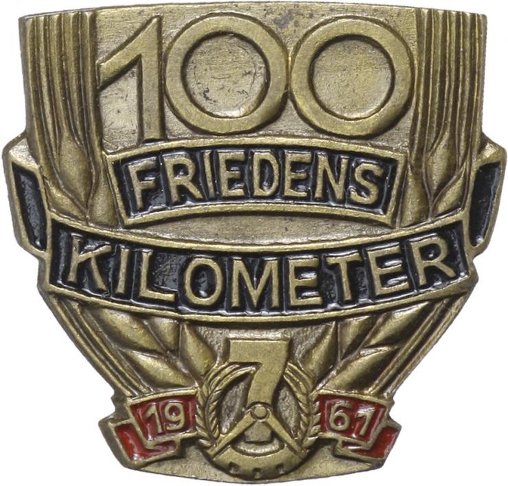 B.0970c Abzeichen 100 Friedenskilometer (1961) 