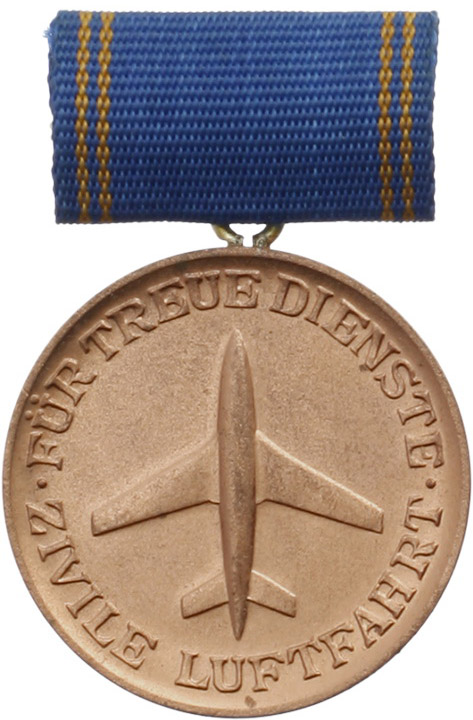 B.0191c Treue Dienste Zivile Luftfahrt Bronze ohne IS 