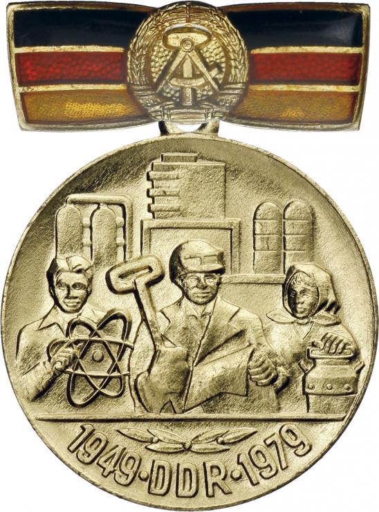 B.0287 Ehrenmedaille "30 Jahre DDR" 
