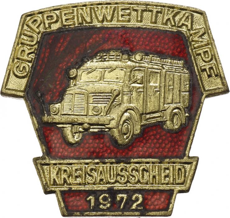 B.0411/ 1972 Kreisausscheid Gruppenwettkampf Gold 