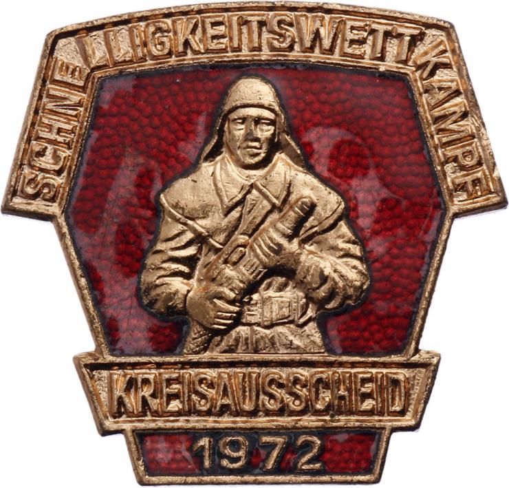 B.0416/ 1972 Kreisausscheid Schnelligkeitswettkampf Bronze 