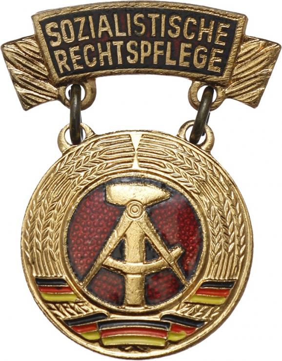 B.0553a Ehrennadel Rechtspflege Bronze 