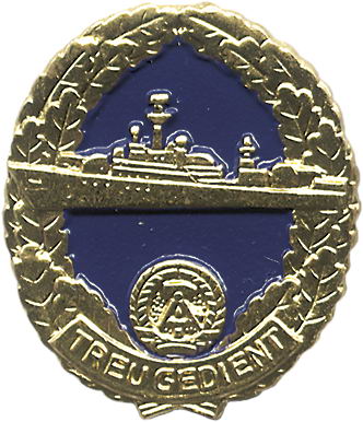 B.0842 NVA Reservistenabzeichen Seestreitkräfte 
